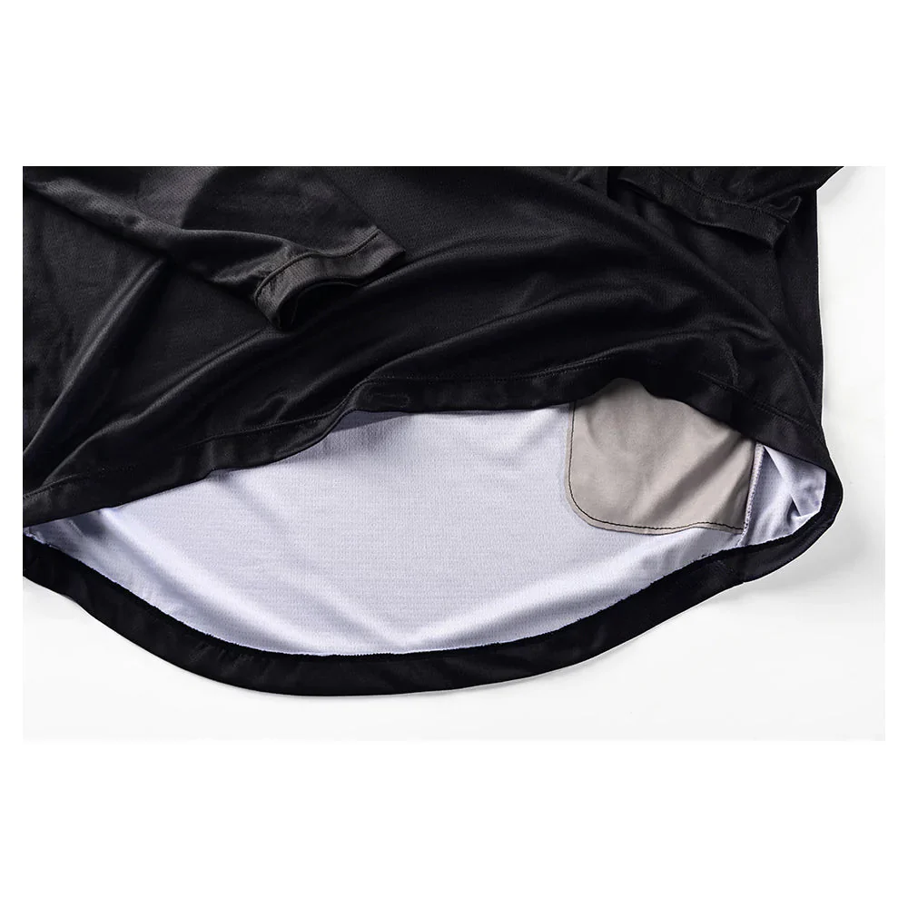 Flowline Long Sleeve Jersey Solid Black - Image 3